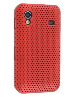 Samsung Galaxy Ace S5830 Slim Mesh Case - Red