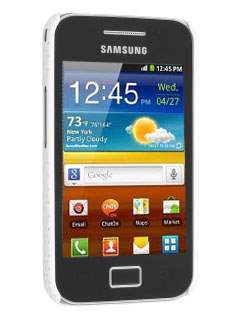 Samsung Galaxy Ace S5830 Slim Mesh Case - Pearl White
