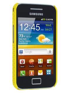 Samsung Galaxy Ace S5830 Slim Mesh Case - Canary Yellow