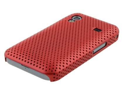 Samsung Galaxy Ace S5830 Slim Mesh Case - Red
