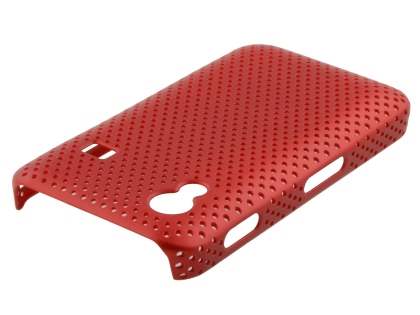 Samsung Galaxy Ace S5830 Slim Mesh Case - Red