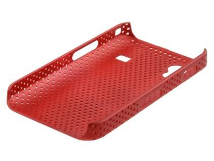 Samsung Galaxy Ace S5830 Slim Mesh Case - Red