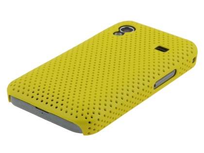 Samsung Galaxy Ace S5830 Slim Mesh Case - Canary Yellow