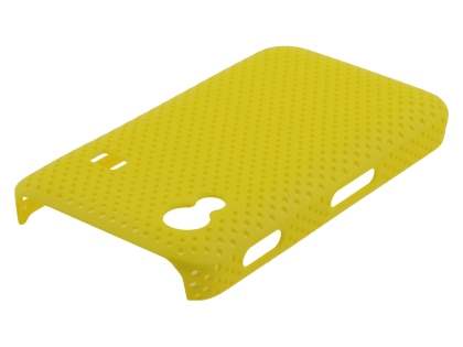 Samsung Galaxy Ace S5830 Slim Mesh Case - Canary Yellow