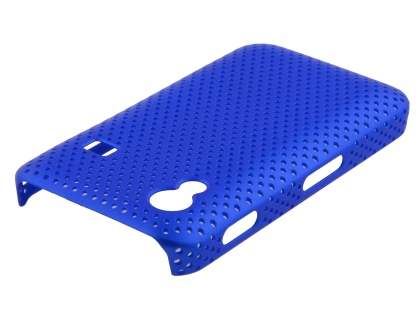 Samsung Galaxy Ace S5830 Slim Mesh Case - Ocean Blue