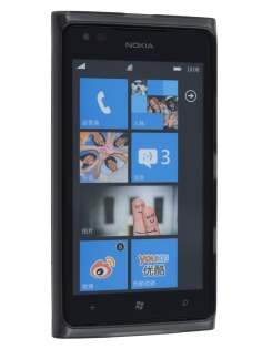Nokia Lumia 900 TPU Gel Case - Frosted Grey