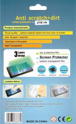 ZTE V9 Android Tablet Anti-Glare Screen Protector