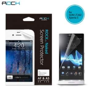 ROCK Sony LT26i Xperia S Naked AF & AS Screen Protector ROCK Sony LT26i Xperia S Naked AF & AS Screen Protector