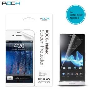 ROCK Naked HD & AS Screen Protector for Sony LT26i Xperia S ROCK Naked HD & AS Screen Protector for Sony LT26i Xperia S