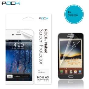 ROCK Naked HD & AS Screen Protector for Samsung Galaxy Note ROCK Naked HD & AS Screen Protector for Samsung Galaxy Note