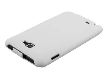 Samsung I9220 Galaxy Note Slim Synthetic Leather Flip Case - White