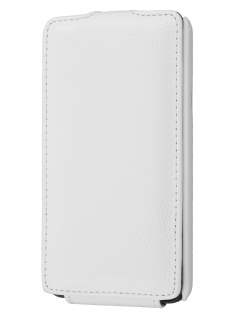Synthetic Leather Flip Case for Samsung I9100 Galaxy S2 - Pearl White