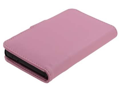 Samsung I9100 Galaxy S2 Synthetic Leather Wallet Case - Baby Pink