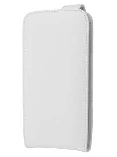 Samsung I9300 Galaxy S3 Genuine Leather Flip Case - White