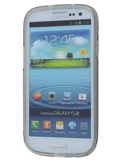 Samsung I9300 Galaxy S3 Wave Case - Frosted Grey/Grey