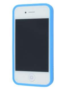 LIM'S Fashionable Protective Case for iPhone 4S/4 - Blue