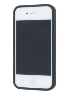 LIM'S Fashionable Protective Case for iPhone 4S/4 - Black
