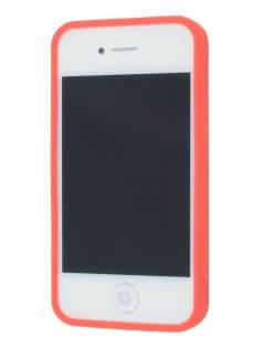 LIM'S RAINBOW Protective Case for iPhone 4S/4 - Rainbow Red
