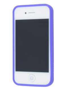 LIM'S RAINBOW Protective Case for iPhone 4S/4 - Rainbow Purple