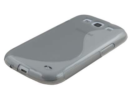 Samsung I9300 Galaxy S3 Wave Case - Frosted Grey/Grey
