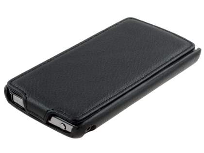 Slim Synthetic Leather Flip Case for Sony Ericsson XPERIA Arc/Arc S - Classic Black
