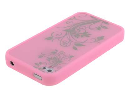LIM'S Fashionable Protective Case for iPhone 4S/4 - Pink