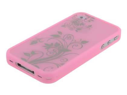 LIM'S Fashionable Protective Case for iPhone 4S/4 - Pink