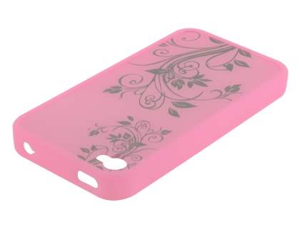 LIM'S Fashionable Protective Case for iPhone 4S/4 - Pink