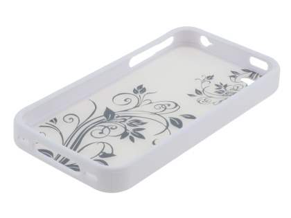LIM'S Fashionable Protective Case for iPhone 4S/4 - White