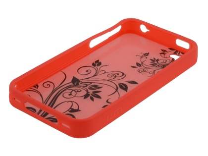 LIM'S Fashionable Protective Case for iPhone 4S/4 - Red
