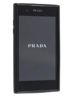 Dual-Design Case for LG Prada 3.0 - Black/Grey