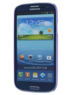 Vollter Ultra Slim Rubberised Case for Samsung I9300 Galaxy S3 - Light Purple