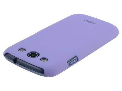 Vollter Ultra Slim Rubberised Case for Samsung I9300 Galaxy S3 - Light Purple