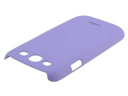Vollter Ultra Slim Rubberised Case for Samsung I9300 Galaxy S3 - Light Purple