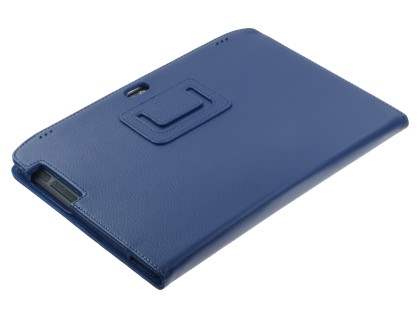 Synthetic Leather Flip Case with Fold-Back Stand for Motorola XOOM 2 10.1 - Ocean Blue