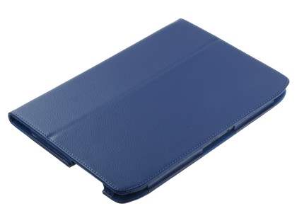 Synthetic Leather Flip Case with Fold-Back Stand for Motorola XOOM 2 10.1 - Ocean Blue