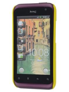 Vollter Ultra Slim Glossy Case for HTC Rhyme - Canary Yellow