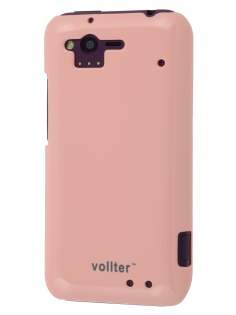 Vollter Ultra Slim Glossy Case for HTC Rhyme - Baby Pink