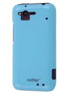 Vollter Ultra Slim Glossy Case for HTC Rhyme - Sky Blue