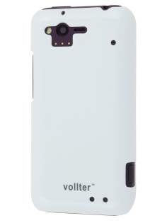 Vollter Ultra Slim Glossy Case for HTC Rhyme - Pearl White