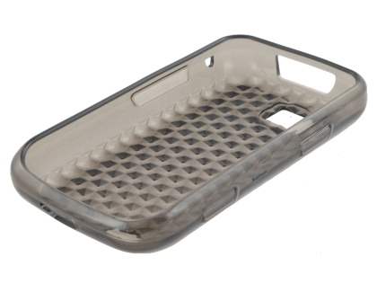 Samsung S5600 Preston TPU Gel Case - Diamond Grey
