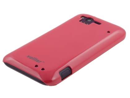 Vollter Ultra Slim Glossy Case for HTC Rhyme - Amaranth Red
