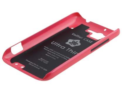 Vollter Ultra Slim Glossy Case for HTC Rhyme - Amaranth Red