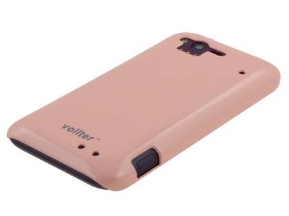 Vollter Ultra Slim Glossy Case for HTC Rhyme - Baby Pink