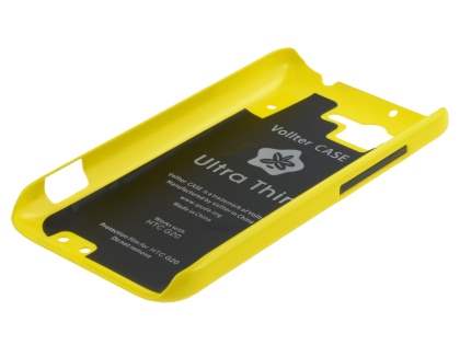 Vollter Ultra Slim Glossy Case for HTC Rhyme - Canary Yellow