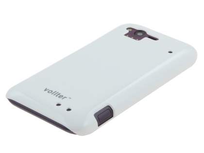 Vollter Ultra Slim Glossy Case for HTC Rhyme - Pearl White
