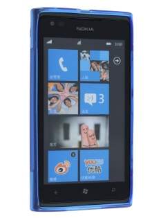 Wave Case for Nokia Lumia 900 - Frosted Ocean Blue/Ocean Blue