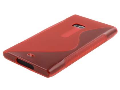 Wave Case for Nokia Lumia 900 - Frosted Red/Red