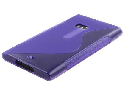 Wave Case for Nokia Lumia 900 - Frosted Purple/Purple