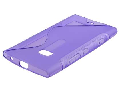 Wave Case for Nokia Lumia 900 - Frosted Purple/Purple